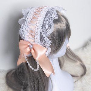 Lolita headband - Coral